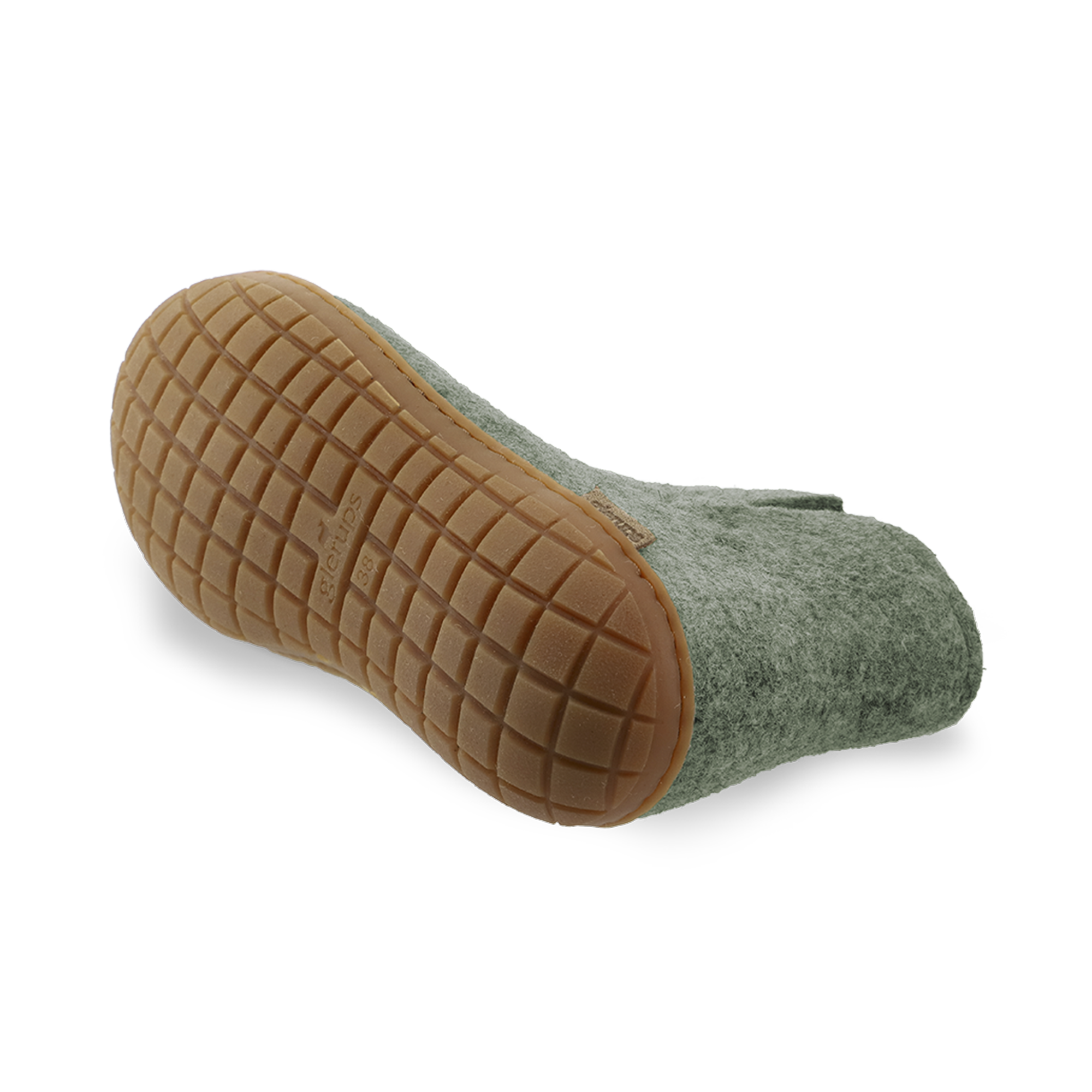 Boot with natural rubber sole - honey - Moss