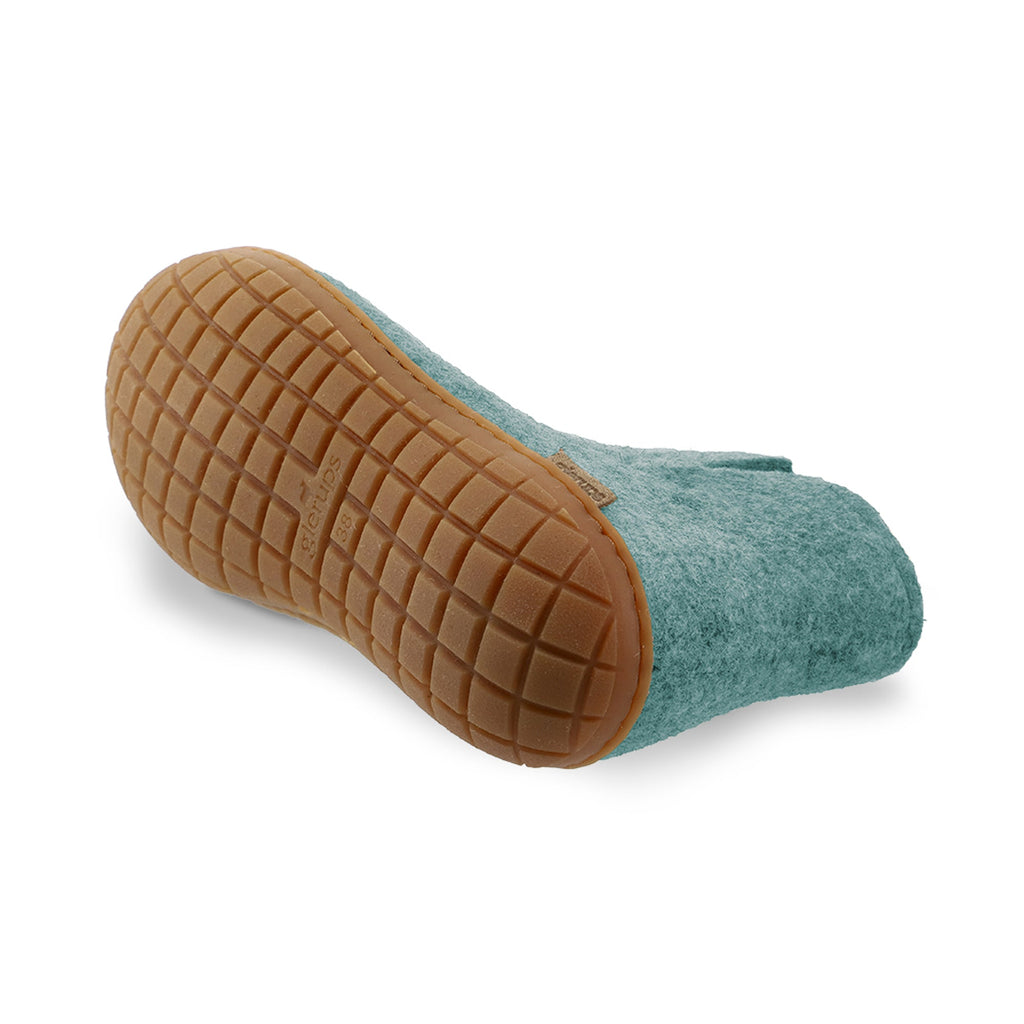 Boot with natural rubber sole - honey - North Sea
