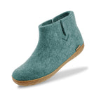 Boot with natural rubber sole - honey - North Sea
