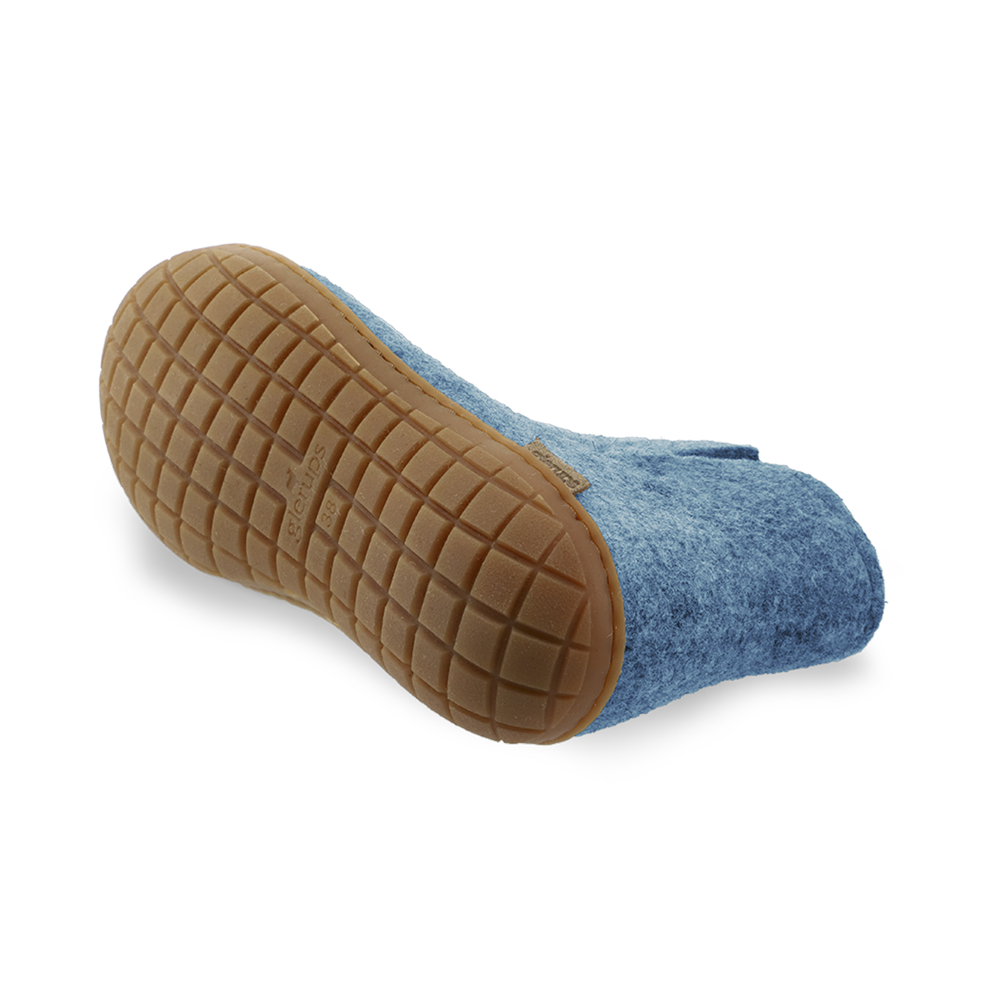 Boot with natural rubber sole - honey - Petrol