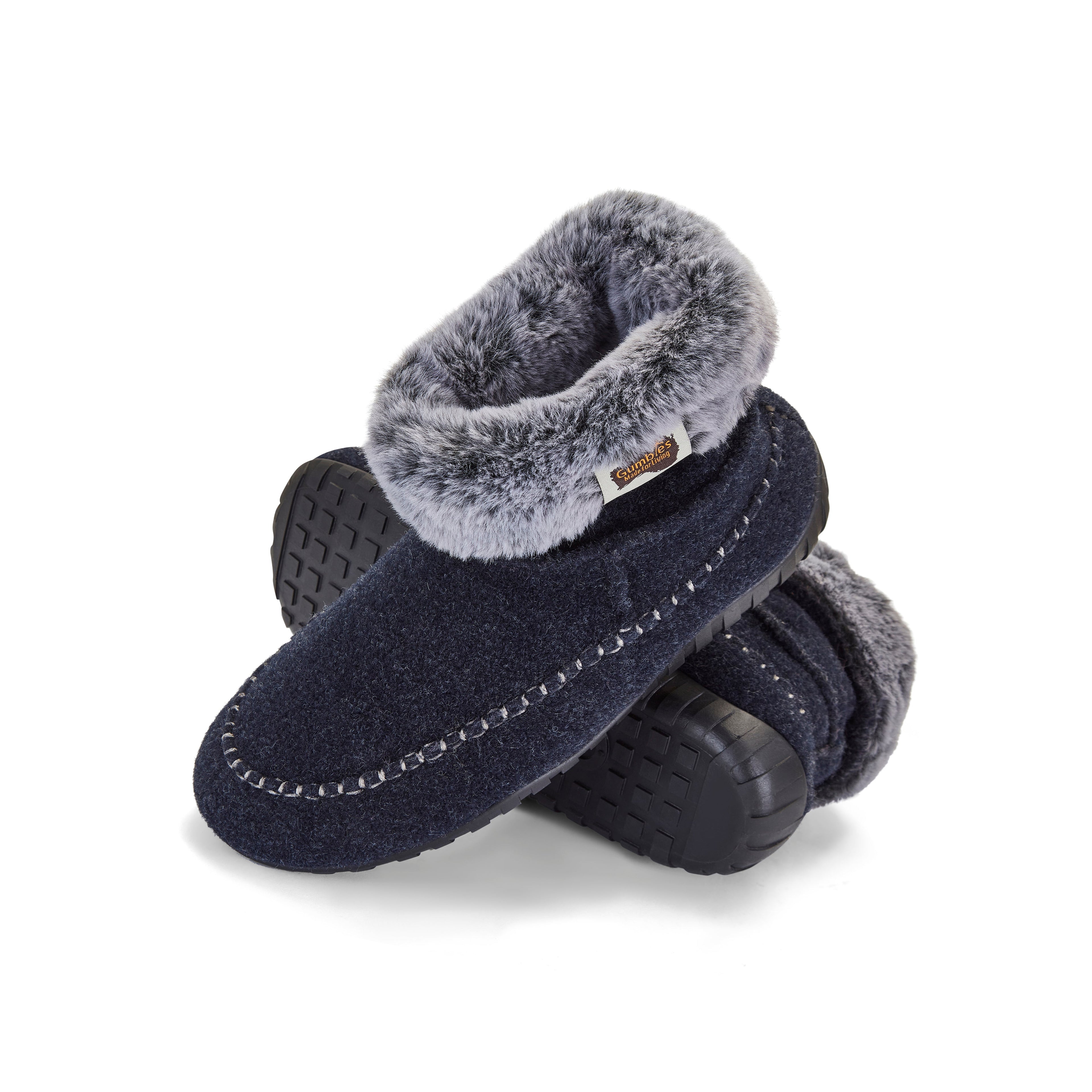 Ossa High - Navy & Grey