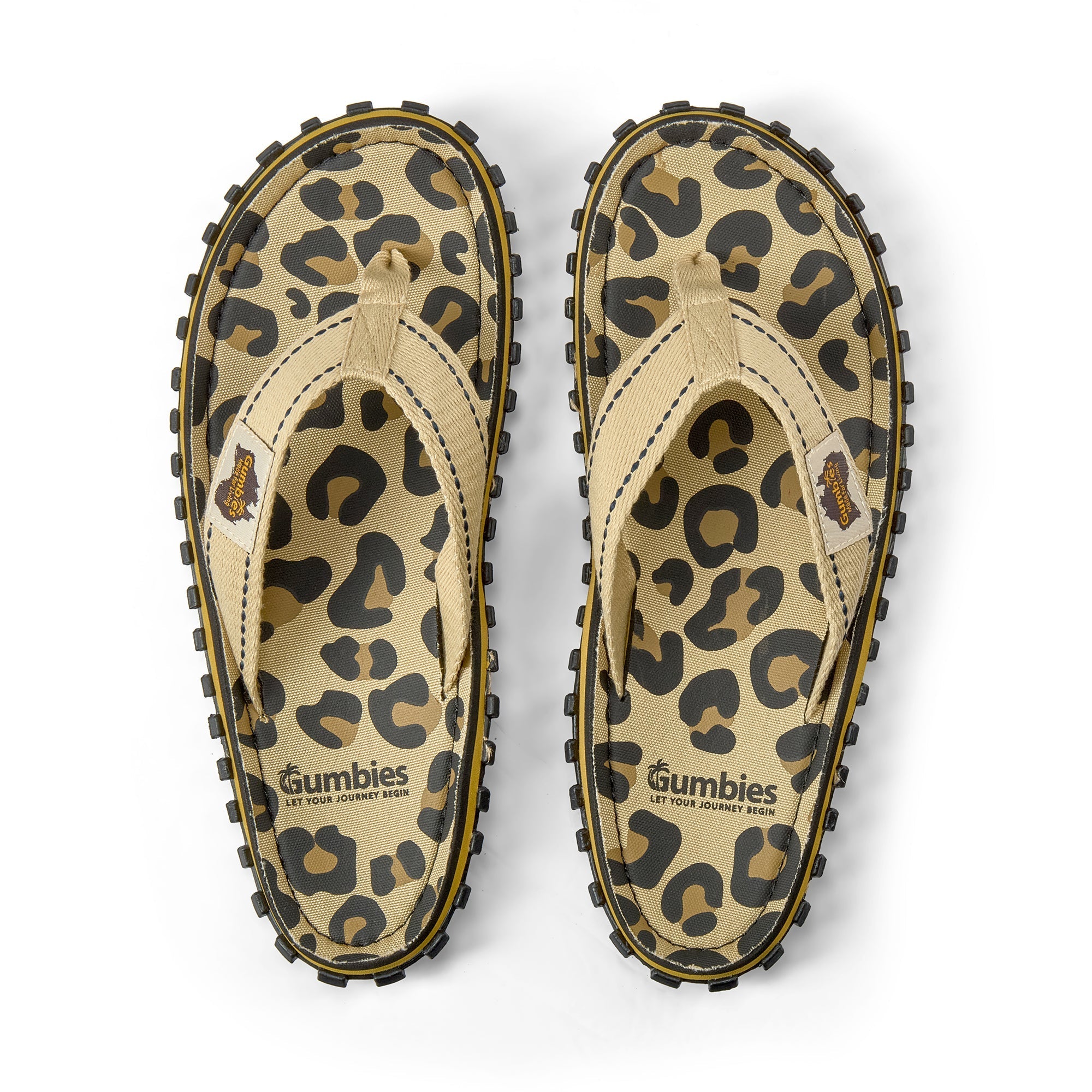 Islander Flip-Flops - Leopard Print