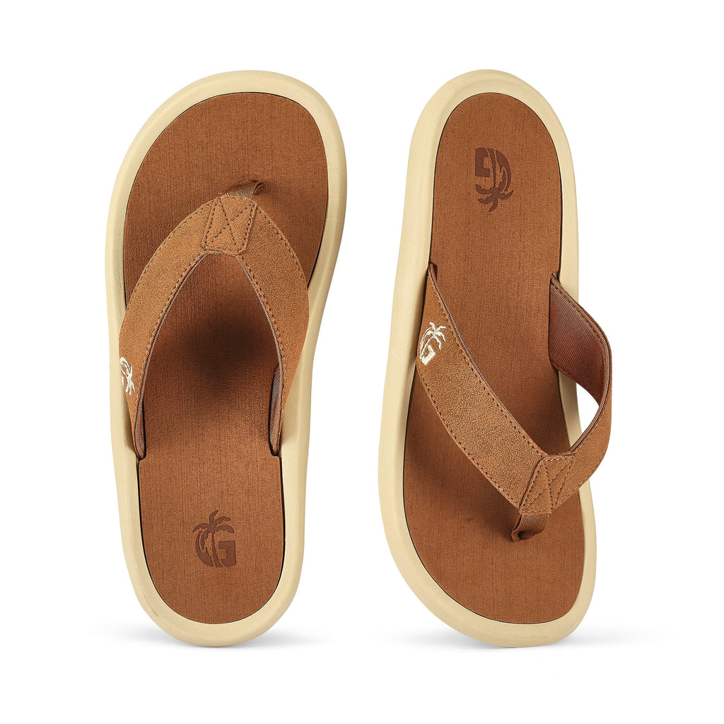 Noosa Flip-Flops - Latte