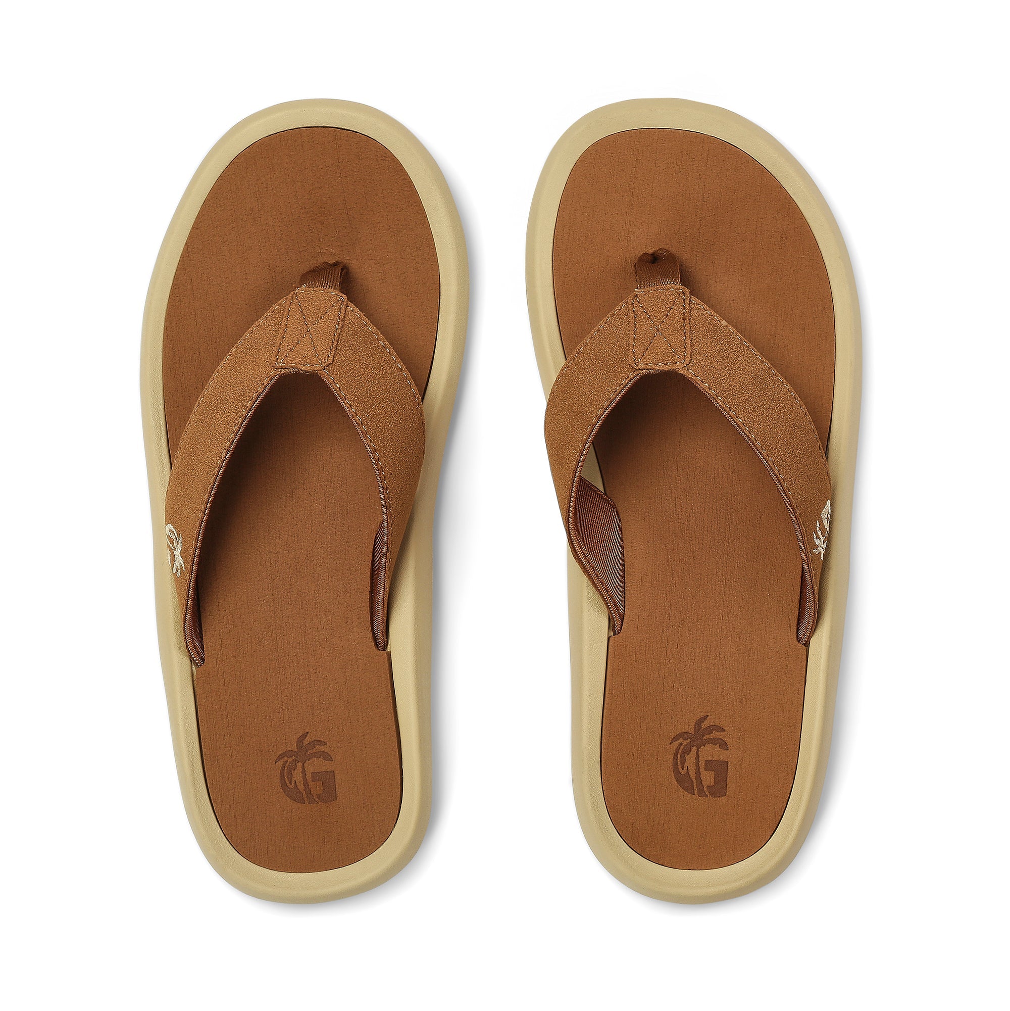 Noosa Flip-Flops - Latte