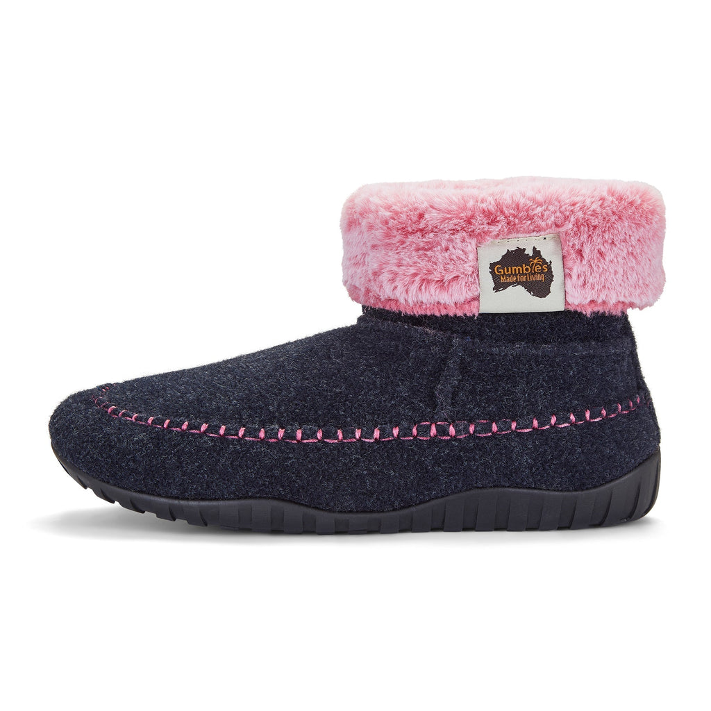 Ossa High - Navy & Pink