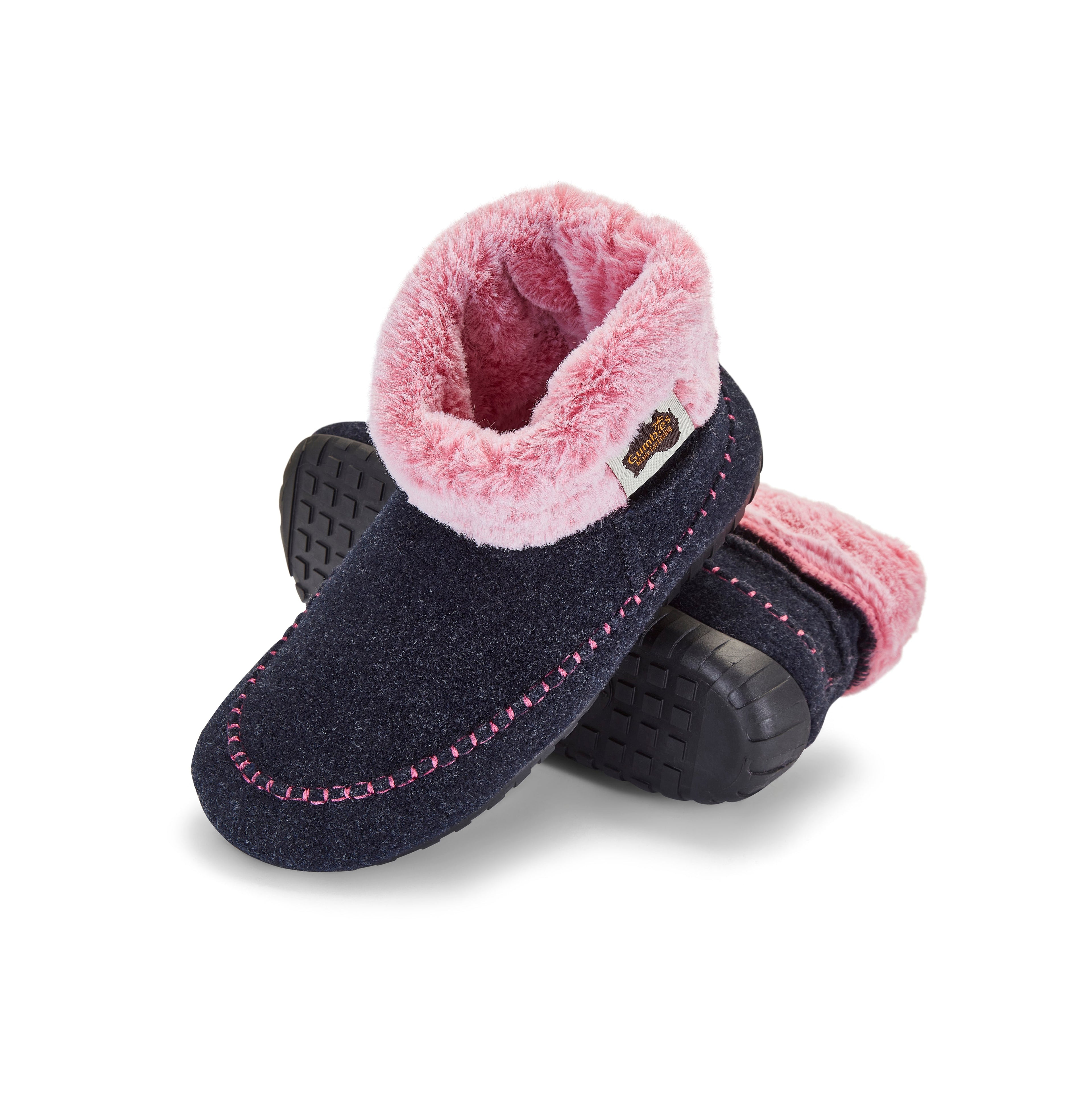 Ossa High - Navy & Pink