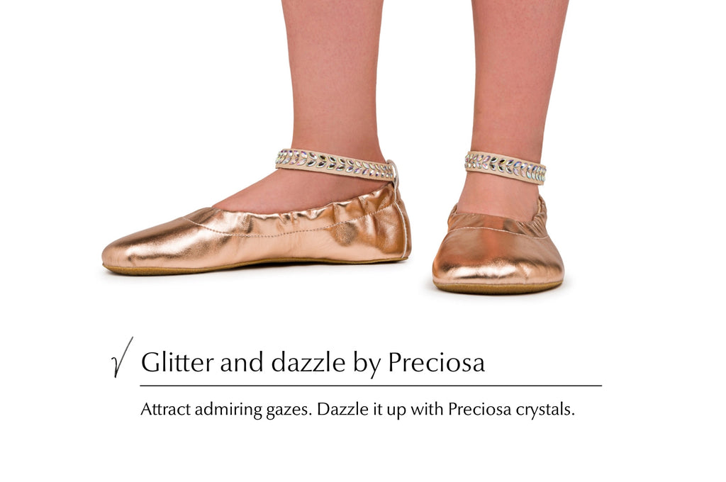 Barefoot dress shoes Chic Preciosa rosegold