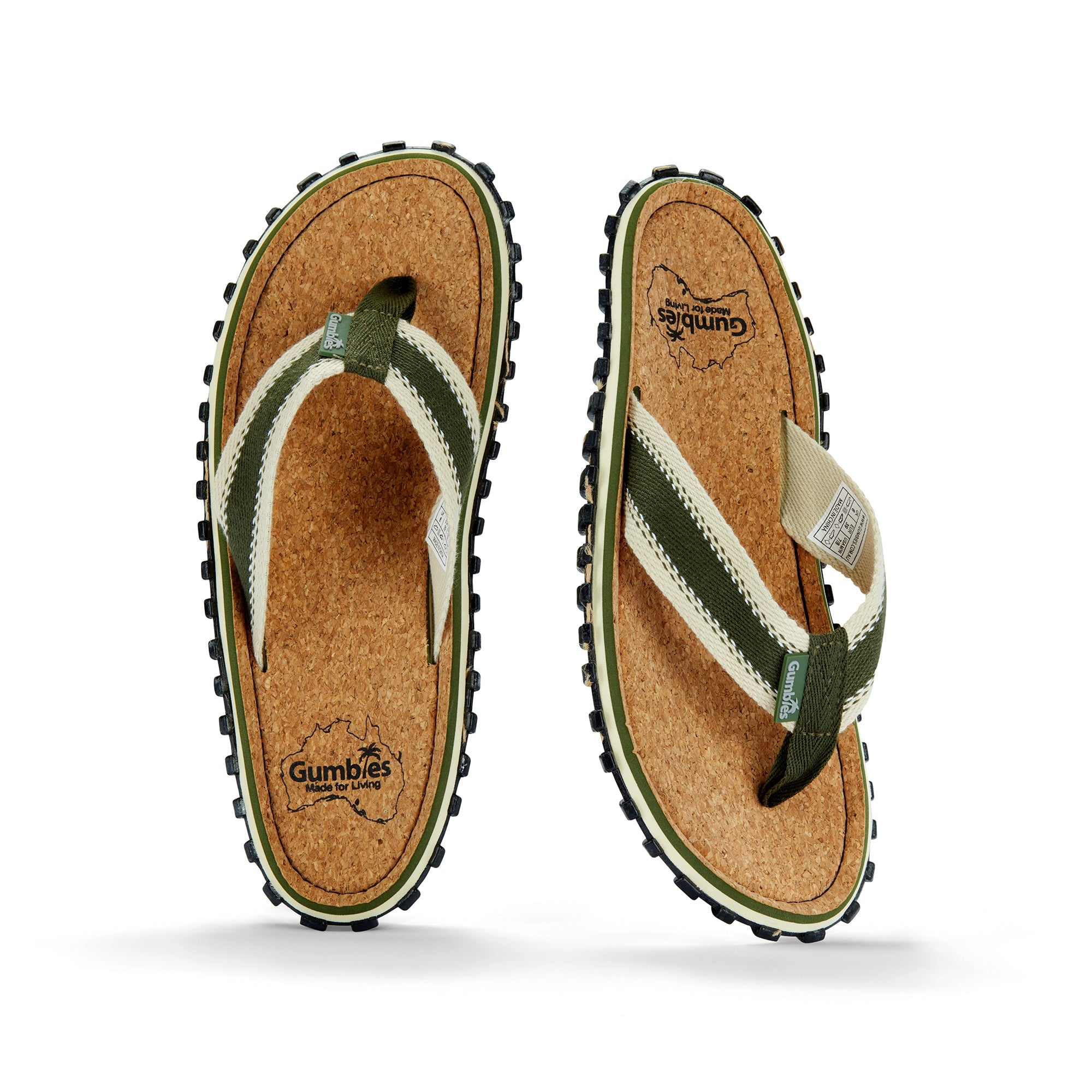 Corker - Flip-Flops - Khaki
