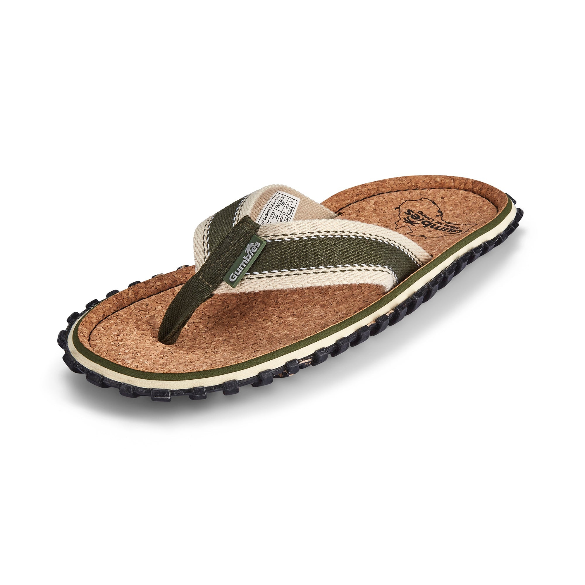 Corker - Flip-Flops - Khaki
