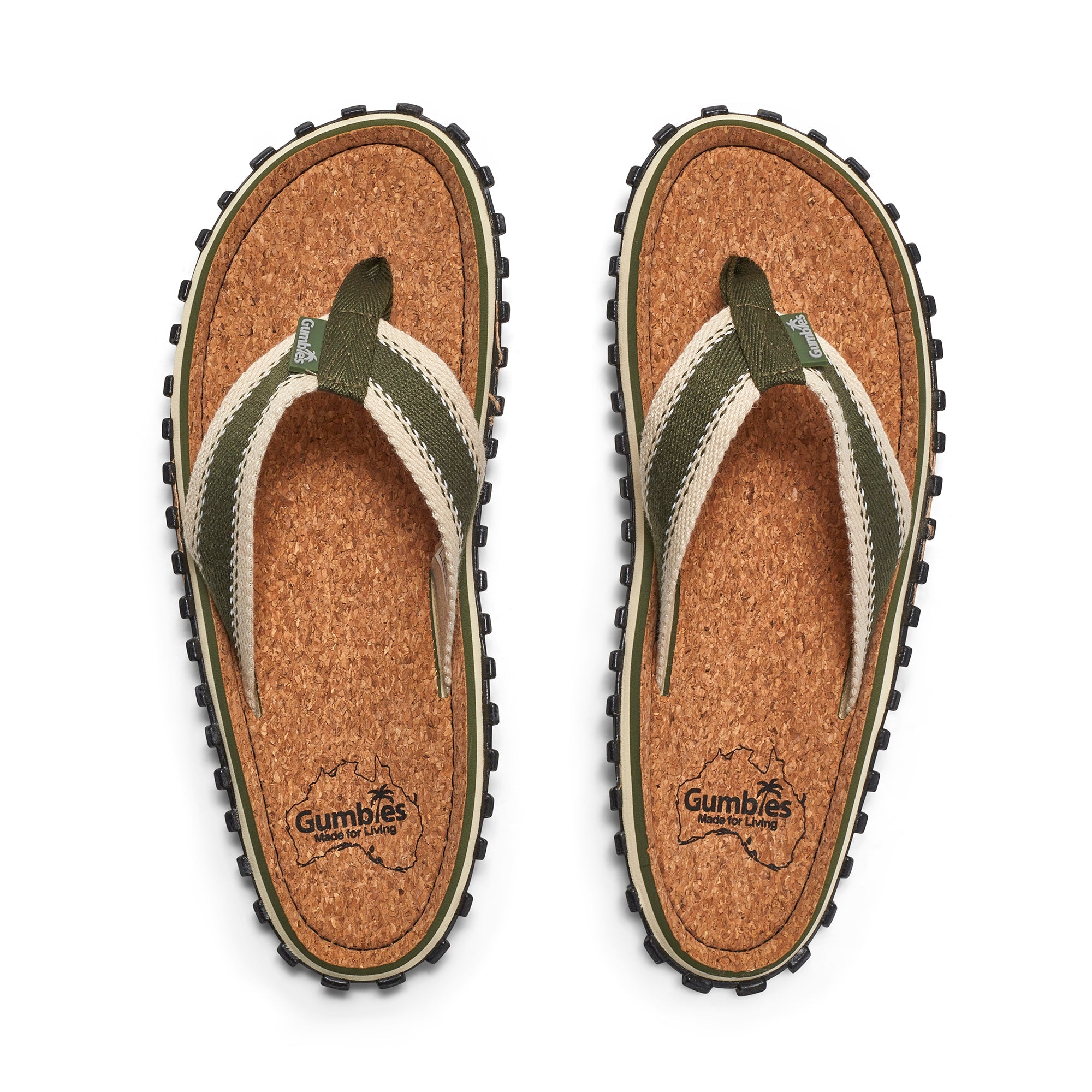 Corker Flip-Flops - Khaki