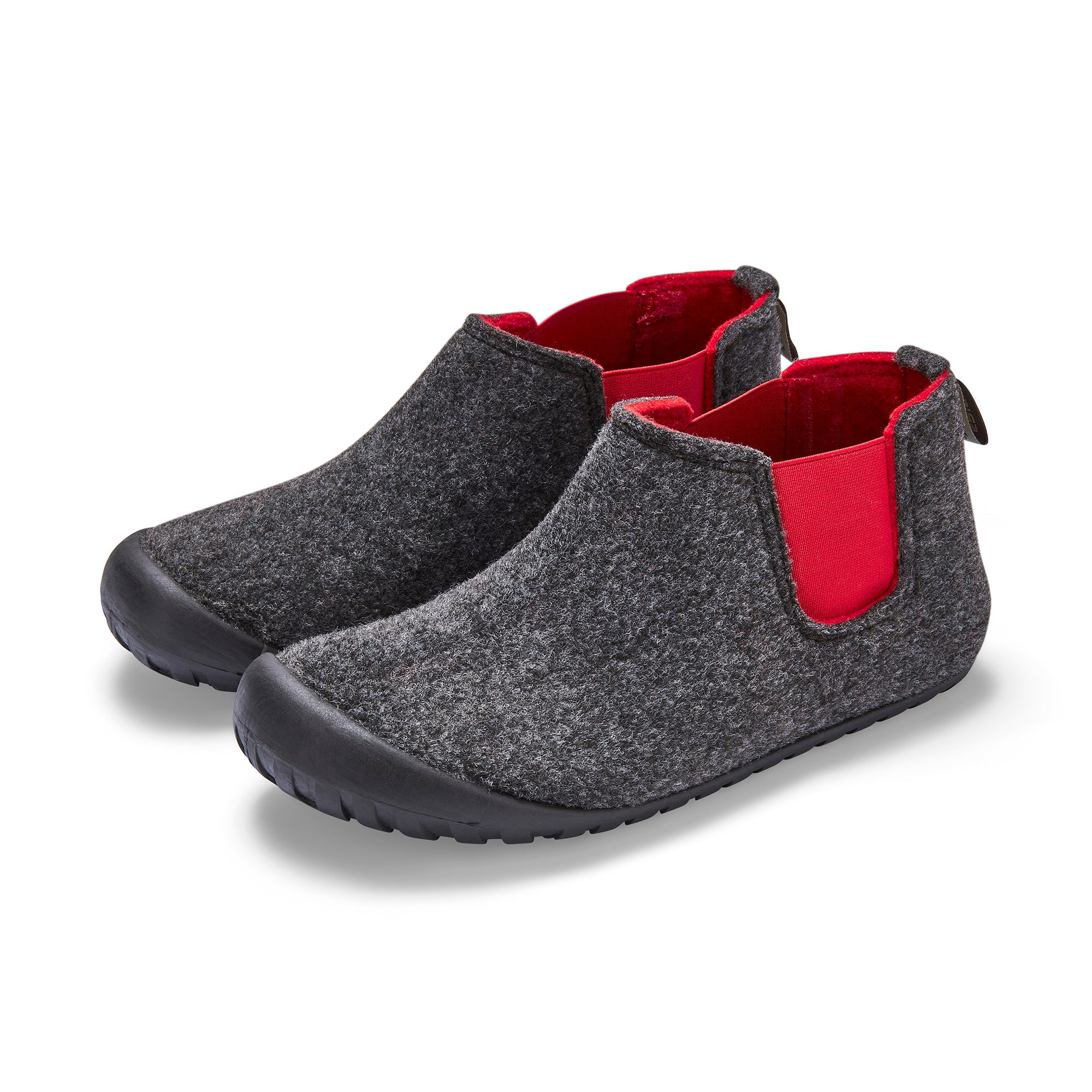 Brumby - Charcoal & Red