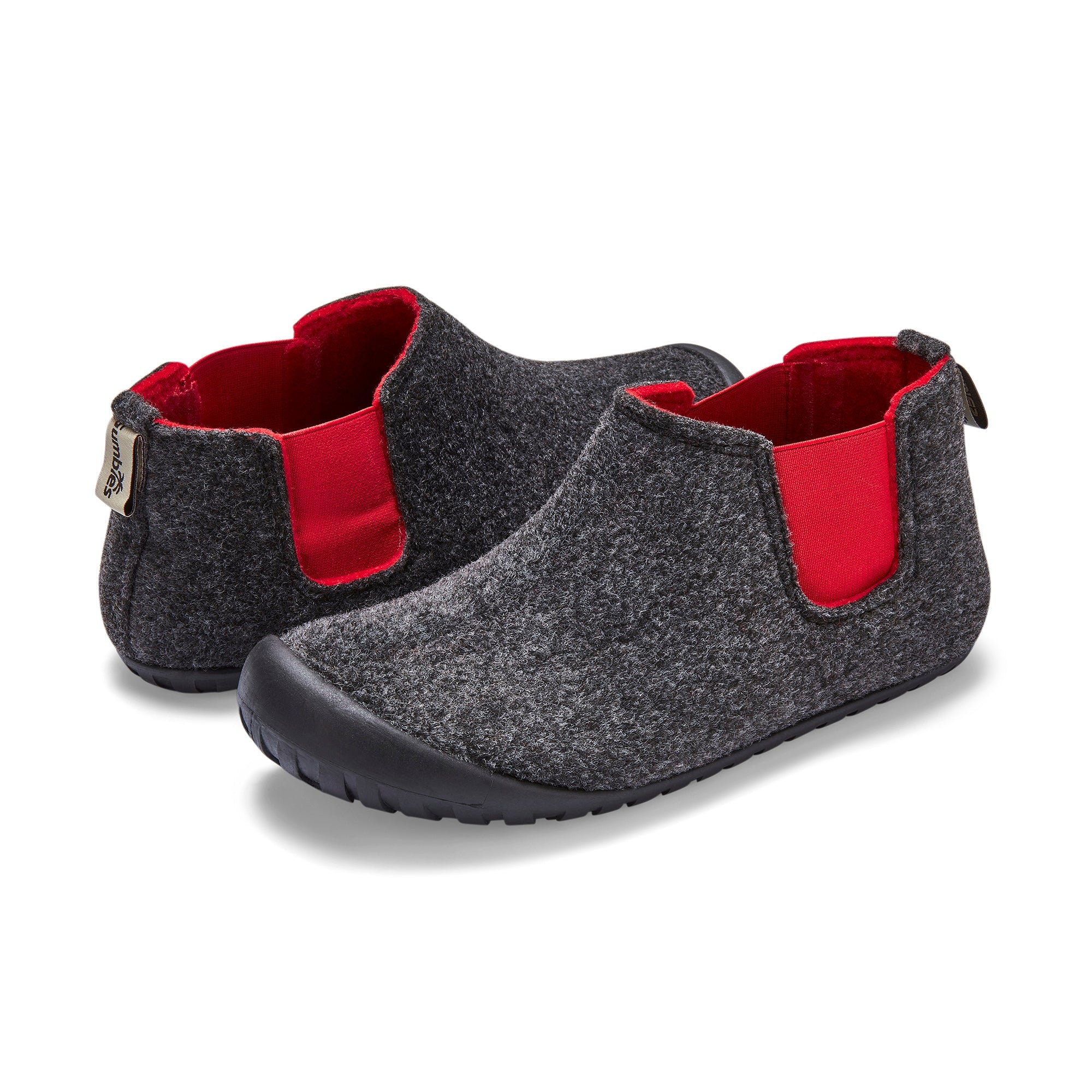 Brumby - Charcoal & Red