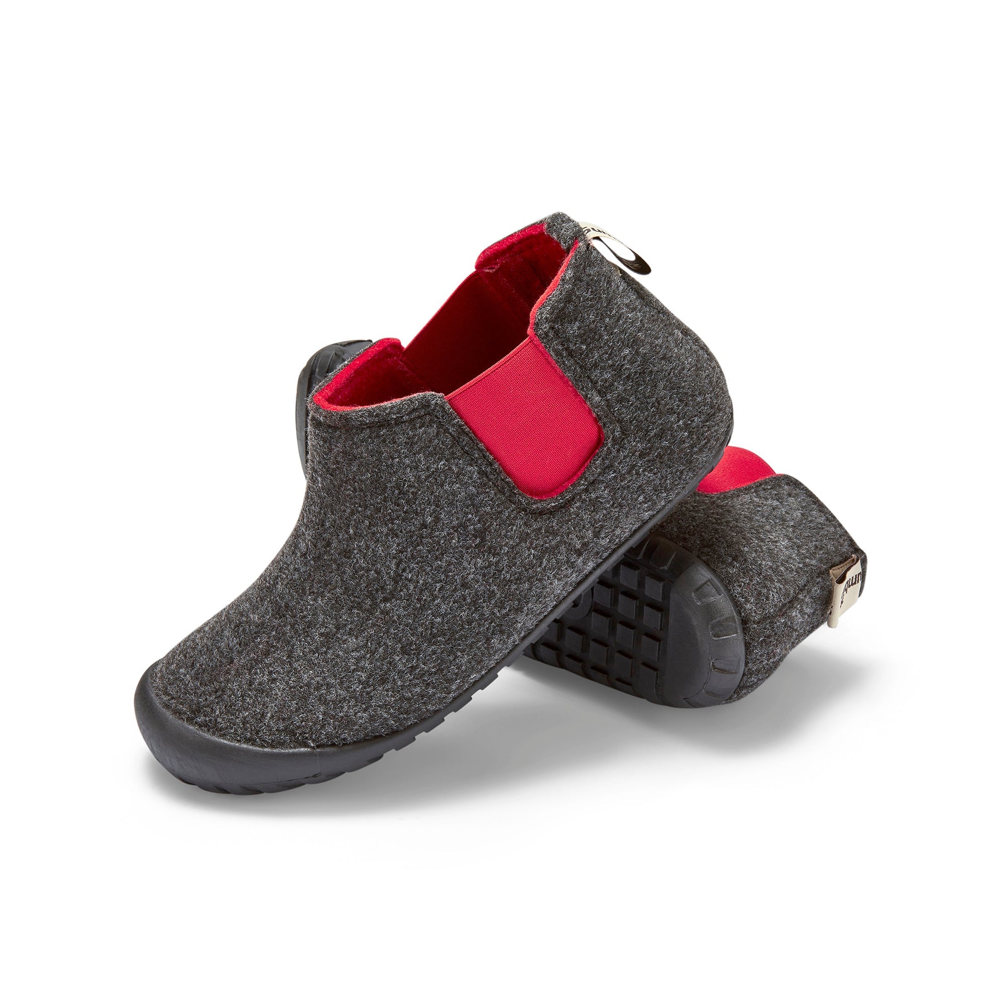 Brumby - Charcoal & Red