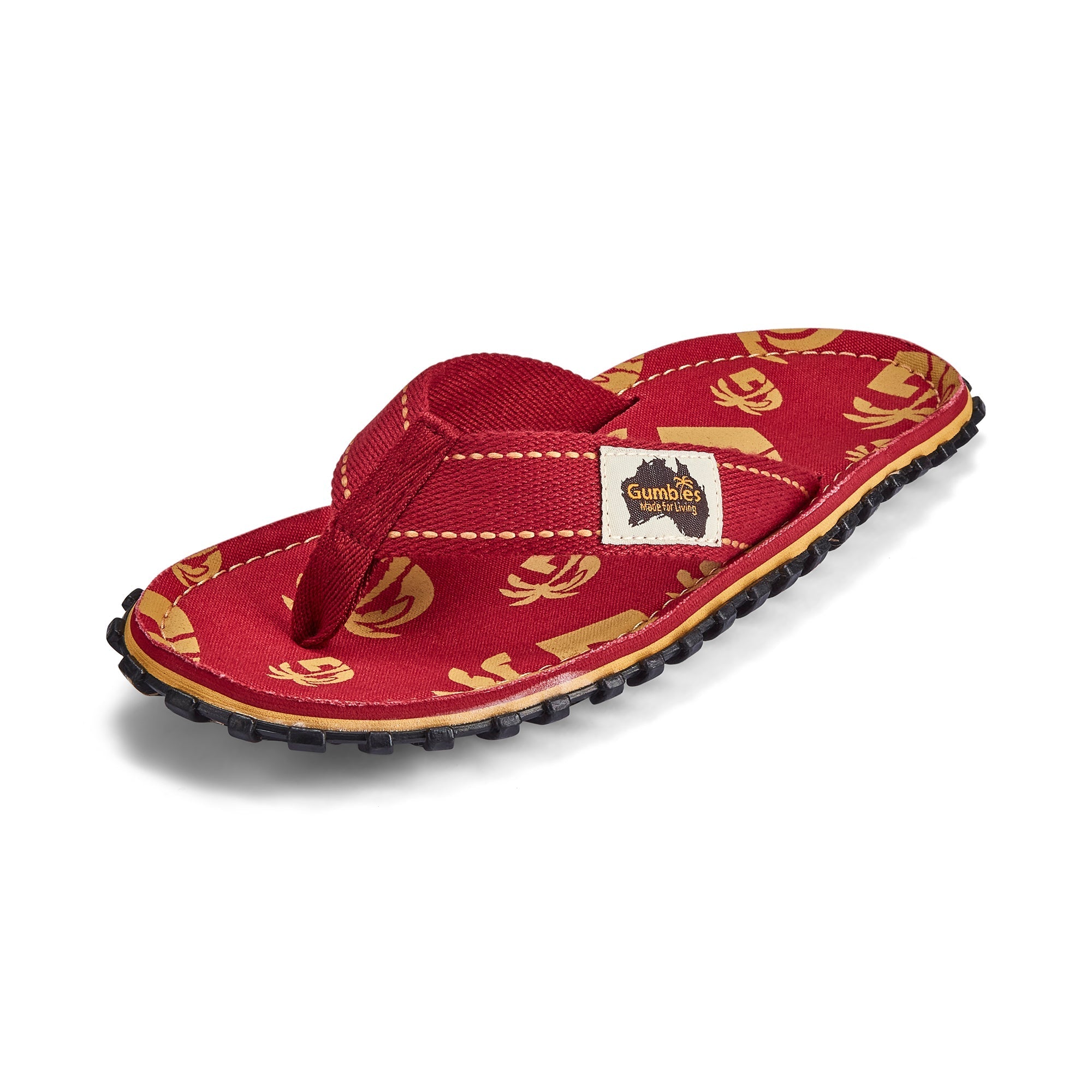 Islander Flip-Flops - Red Muti G
