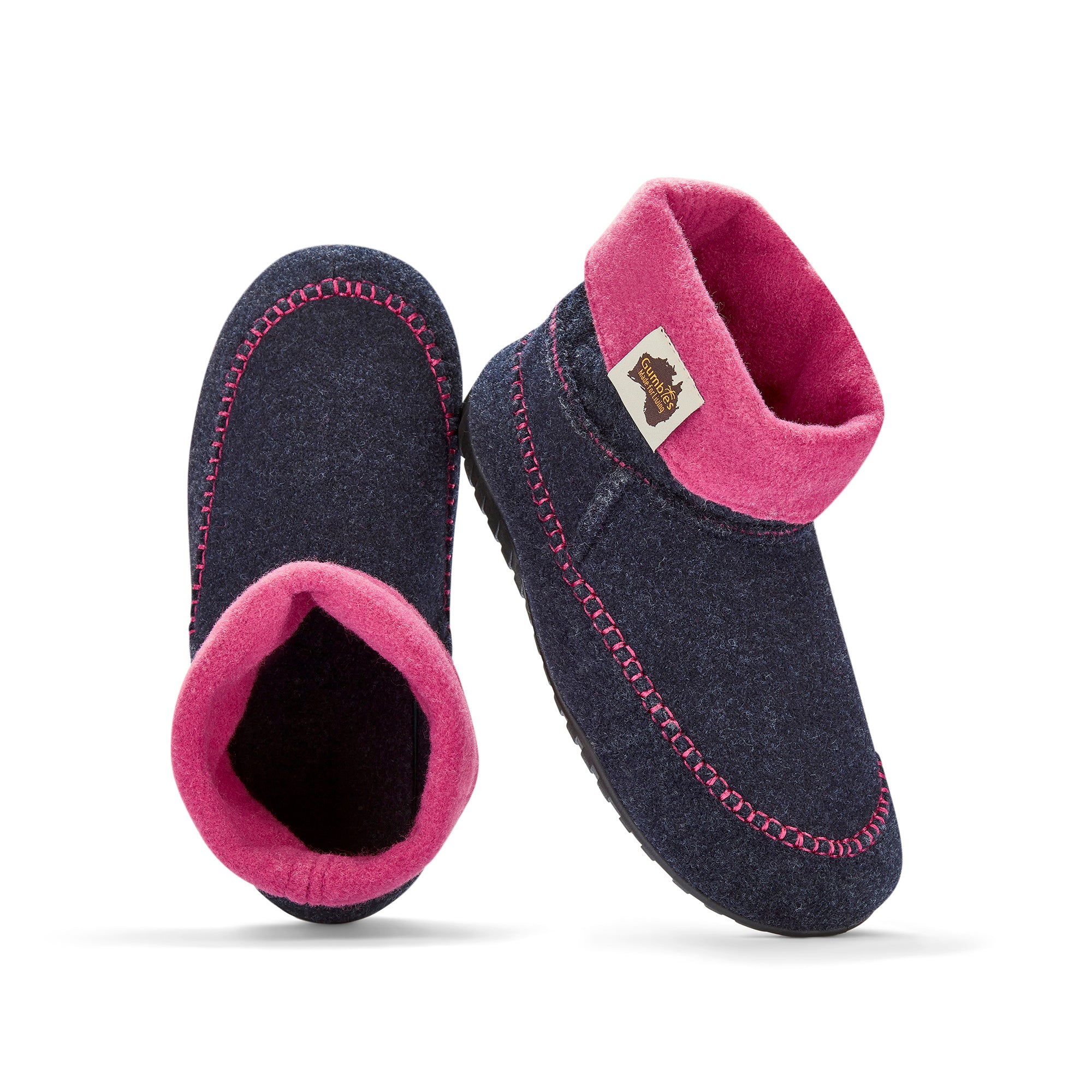 Thredbo - Navy & Pink