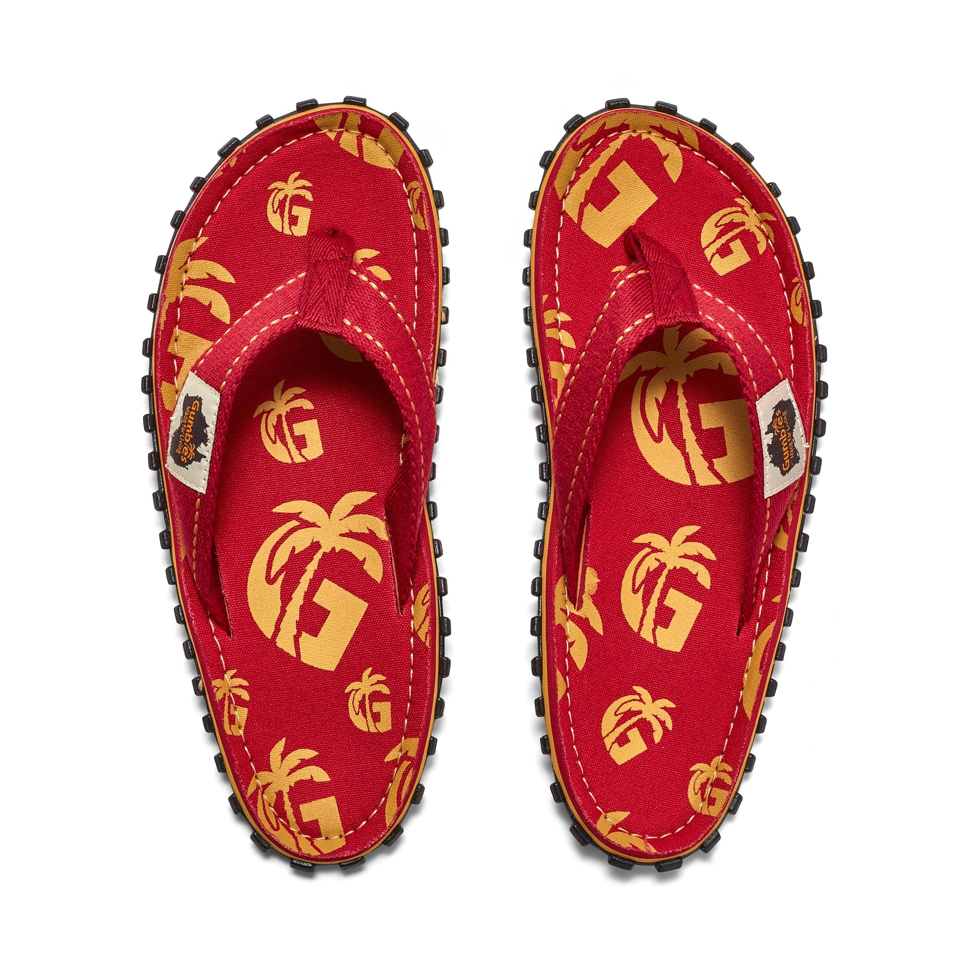 Islander Flip-Flops - Red Muti G
