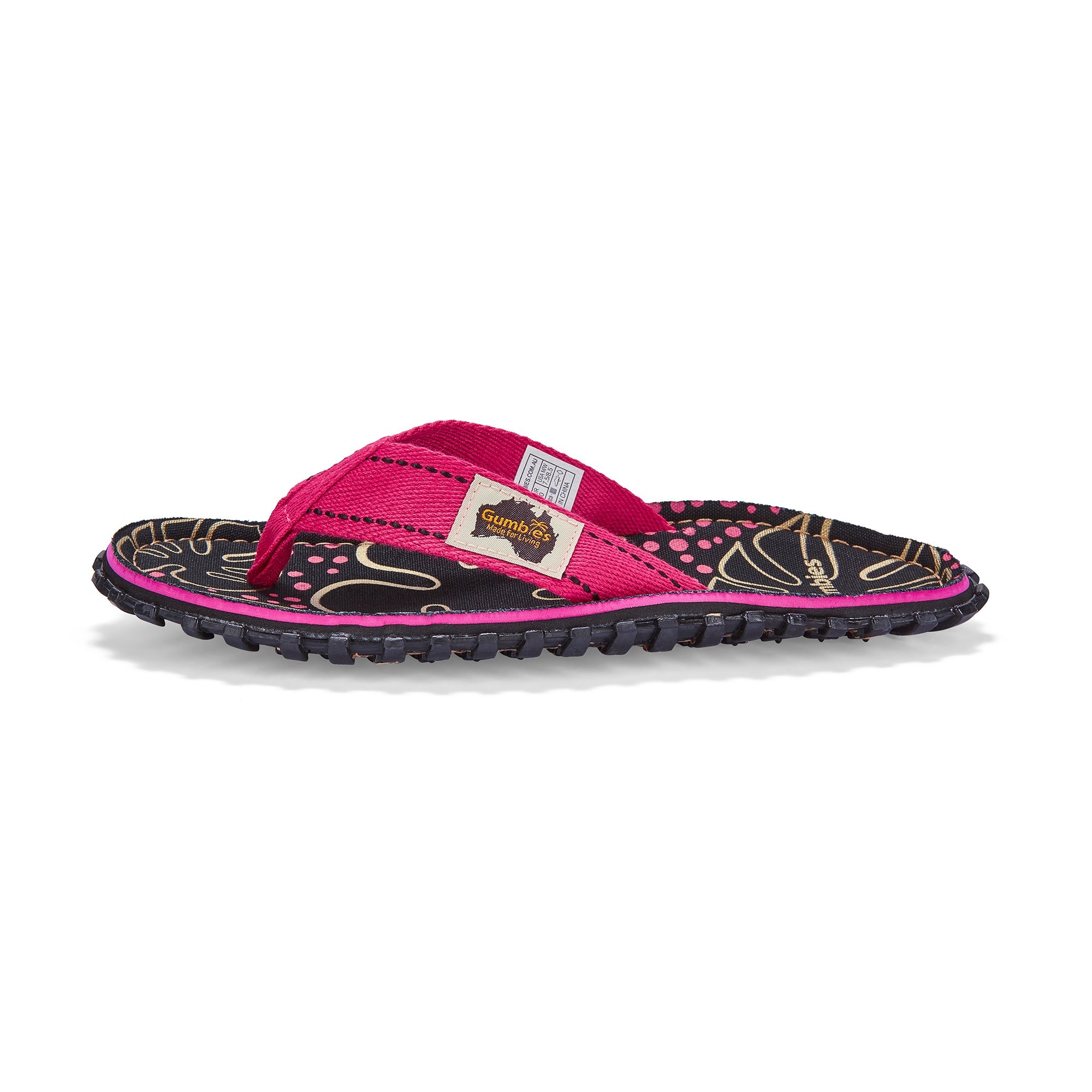 Islander Flip-Flops - Tropical Black