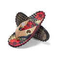 Islander Flip-Flops - Denim Hibiscus