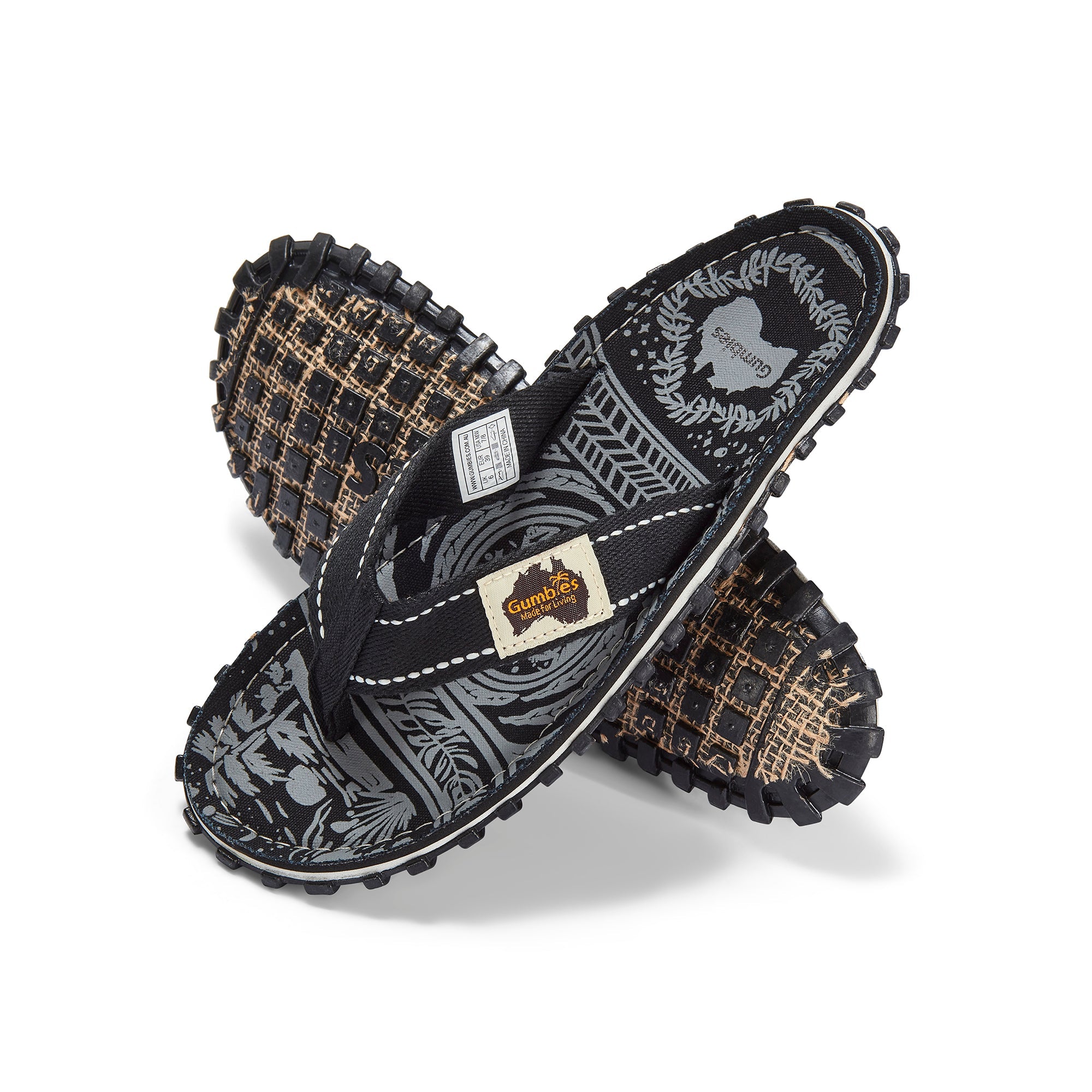 Islander Flip-Flops - Midnight Black