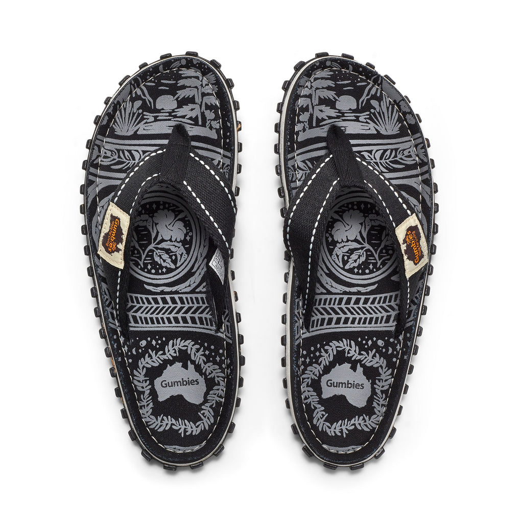 Islander Flip-Flops - Midnight Black