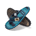 Islander Flip-Flops - Navy Waves