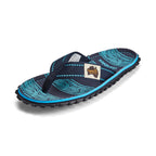Islander Flip-Flops - Navy Waves