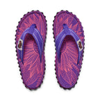 Islander Flip-Flops - Purple Sunflower