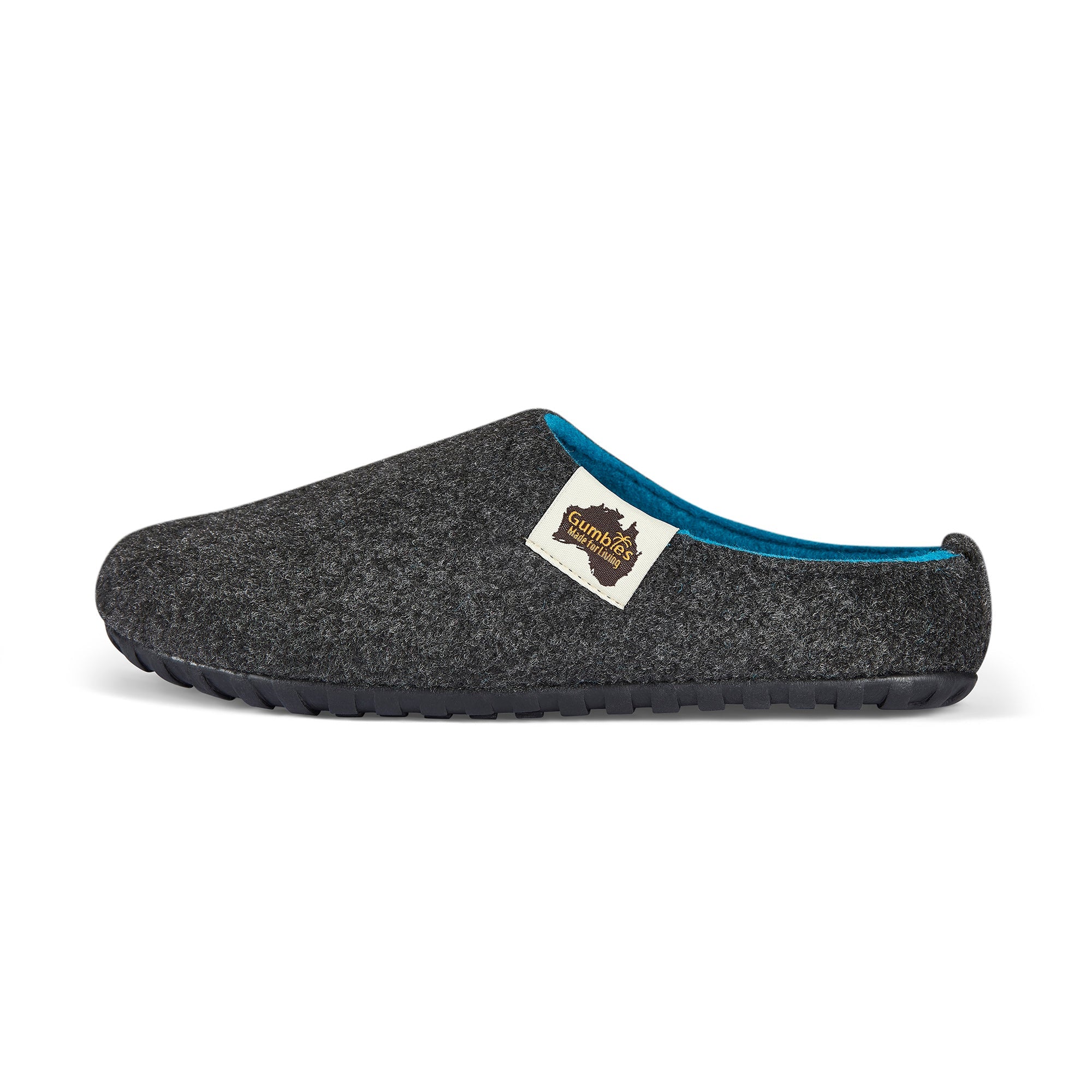 Outback - Charcoal & Turquoise