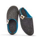 Outback - Charcoal & Turquoise