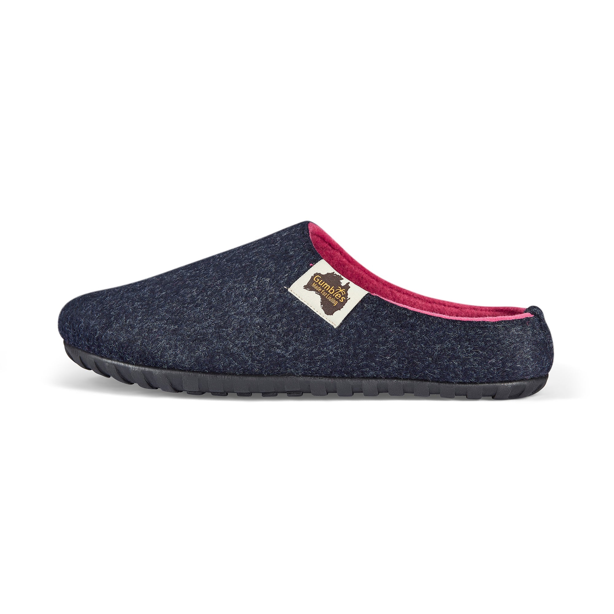 Outback Slippers - Navy & Pink