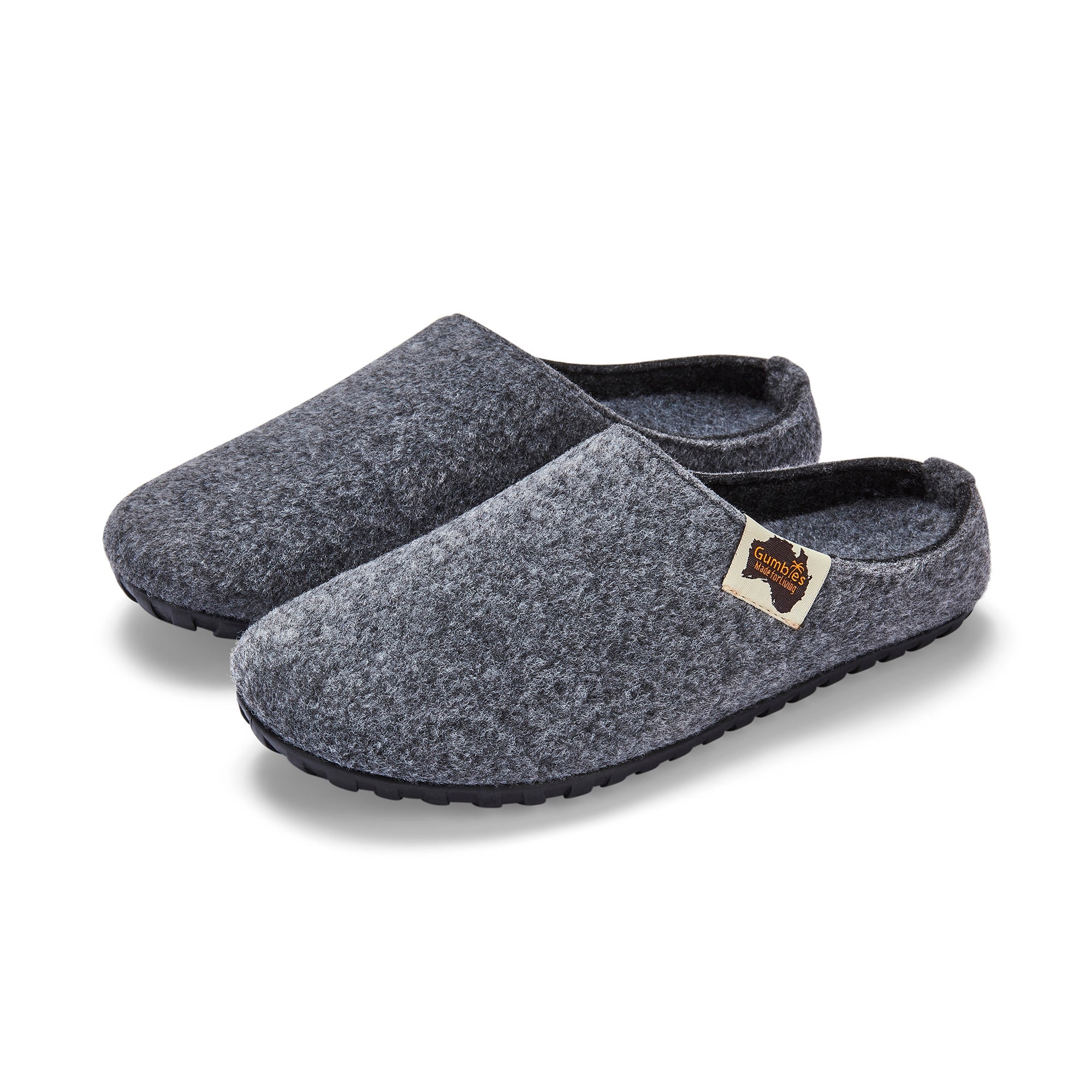 Outback Slippers - Grey & Charcoal