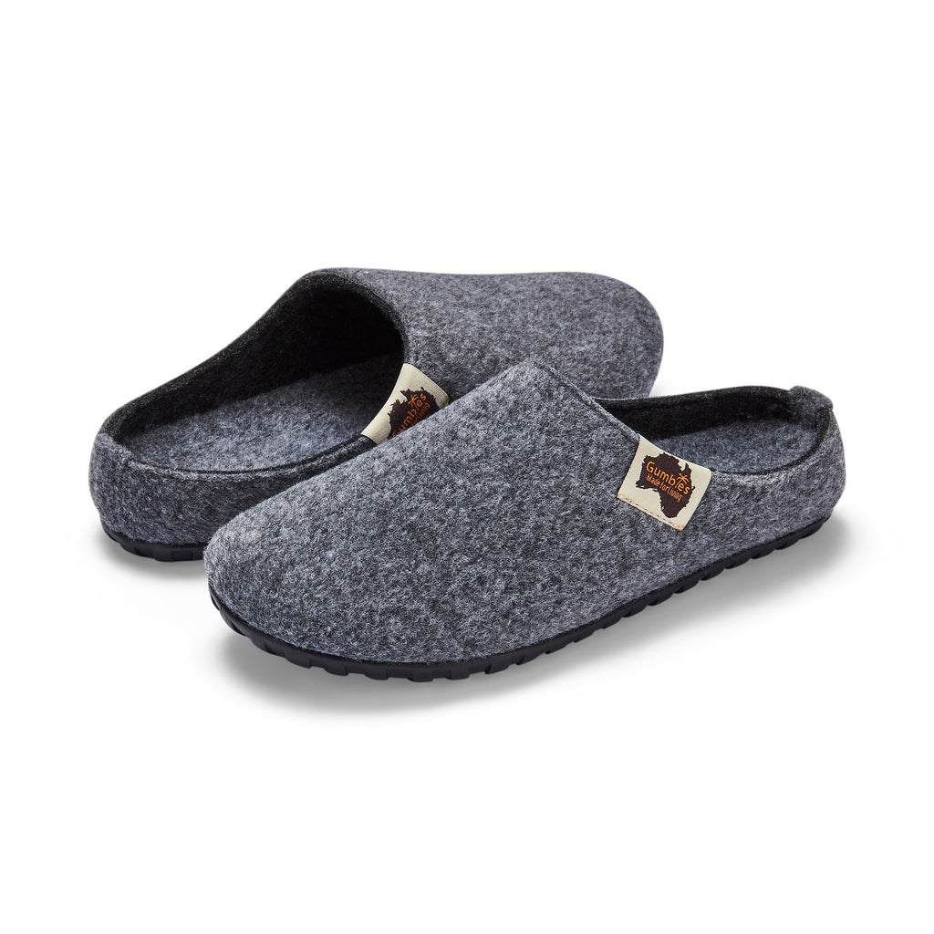 Outback Slippers - Grey & Charcoal