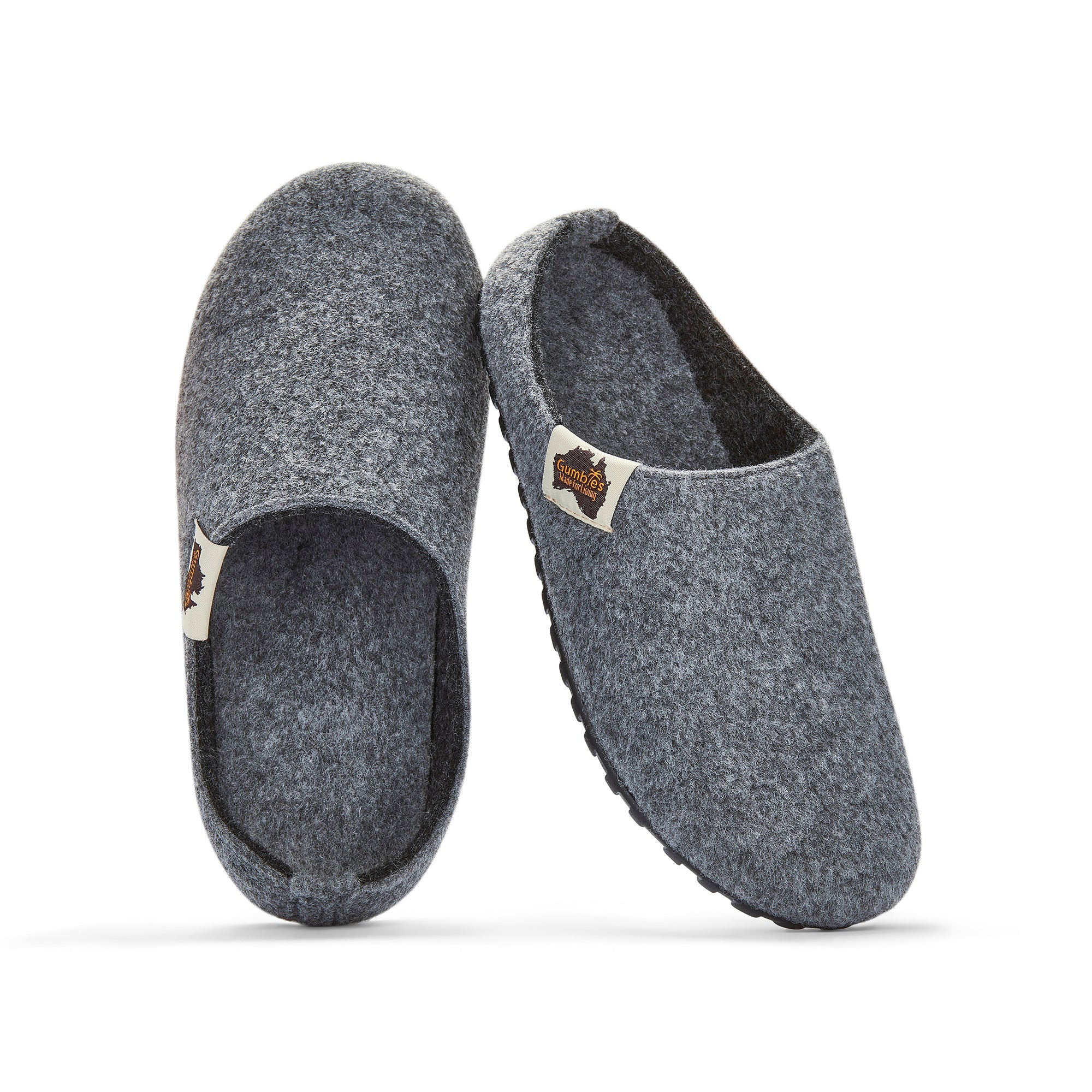 Outback Slippers - Grey & Charcoal