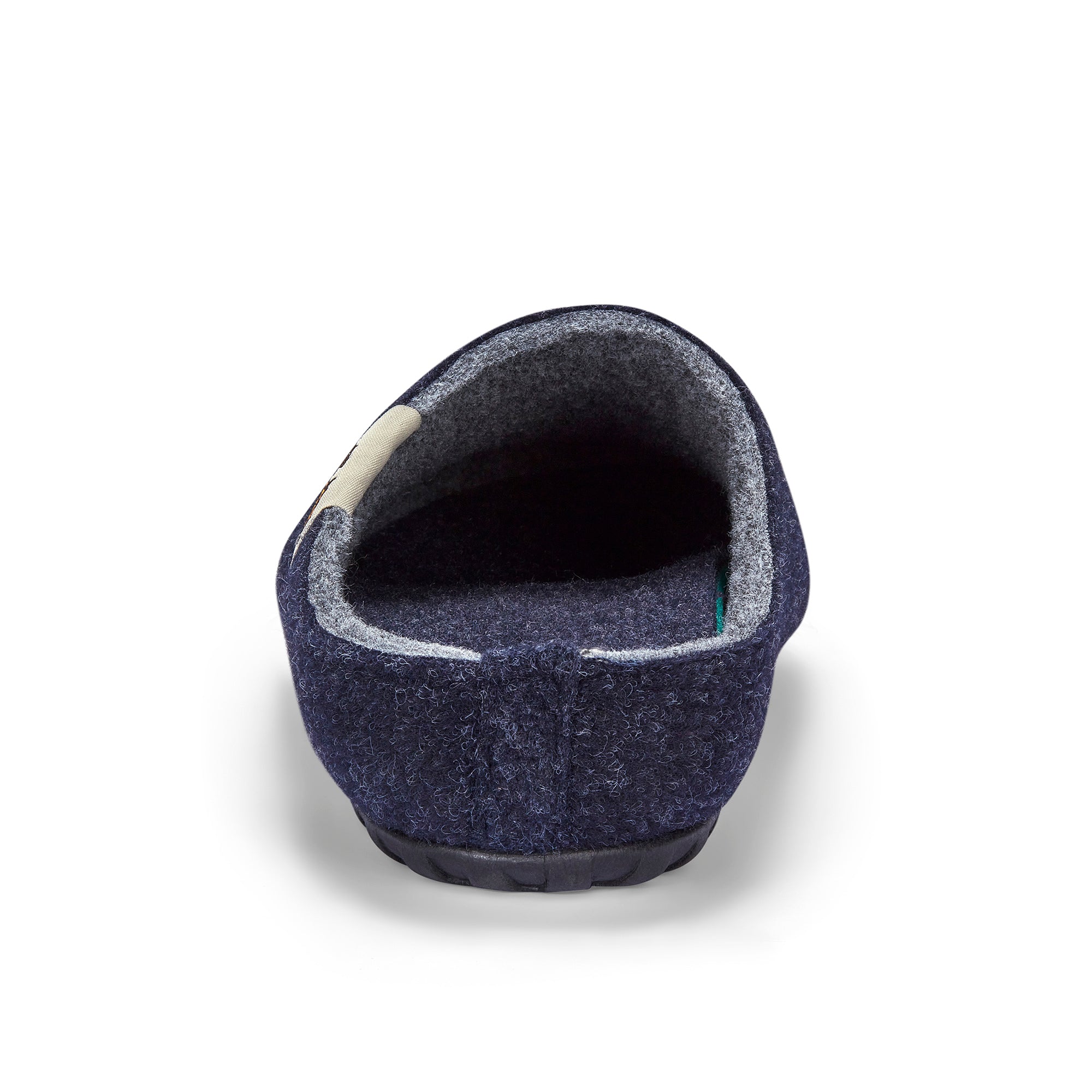 Outback Slippers - Navy & Grey