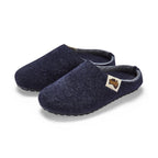 Outback Slippers - Navy & Grey