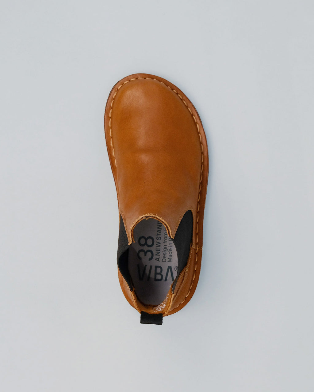 HELSINKI Leather Cognac Brown