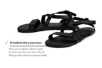 Hava barefoot black sandals