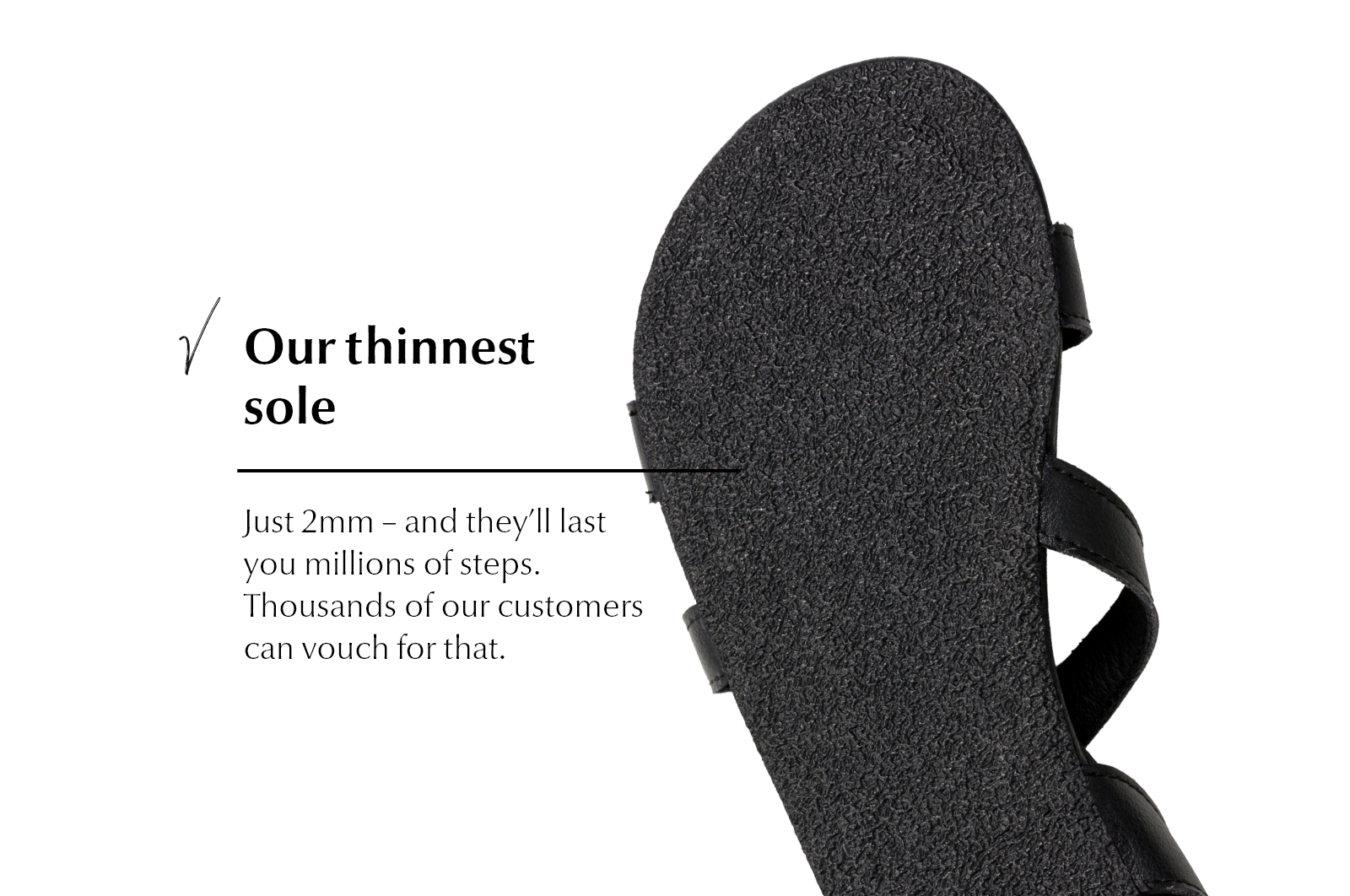 Hava barefoot black sandals