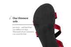 Hava barefoot burgundy sandals