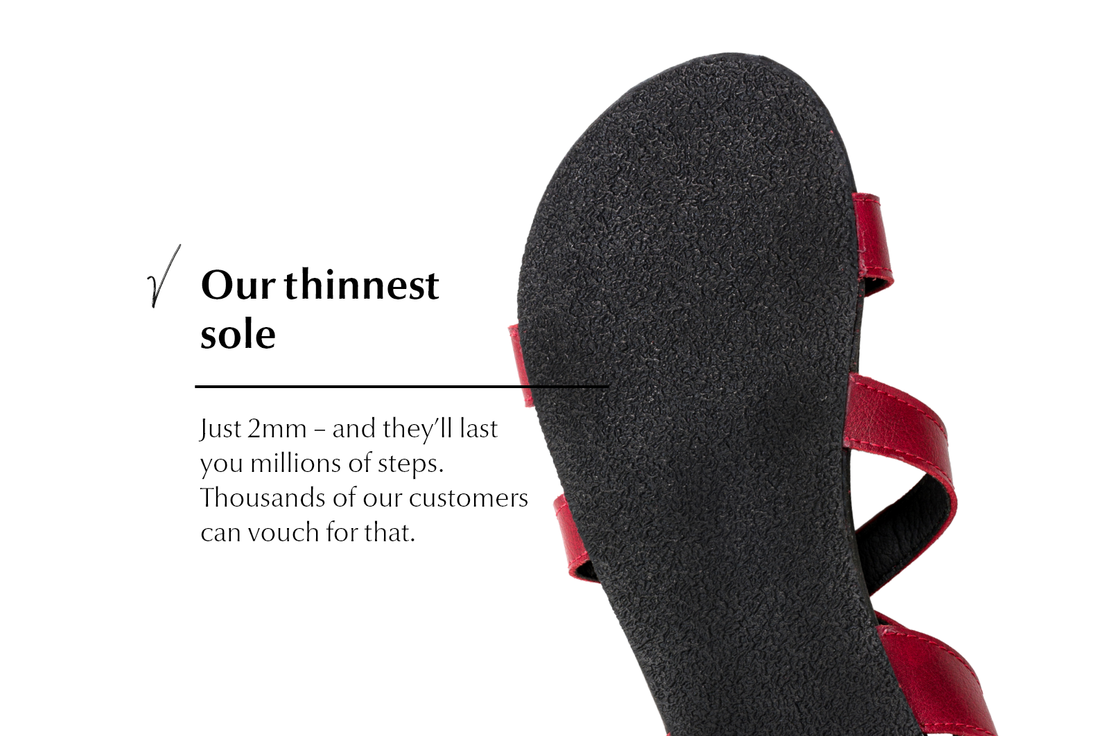 Hava barefoot burgundy sandals