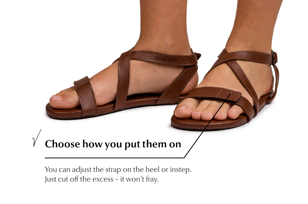 Hava Comfort sandals brown