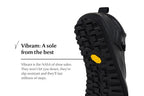 Hiker Comfort black ankle trekking boots