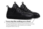 Hiker Comfort black ankle trekking boots