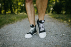 Comfort sneakers Street high-top – Black Hemp