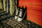 barefoot sneakers Street high-top – Black Hemp