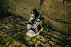 Comfort sneakers Street high-top – Black Hemp