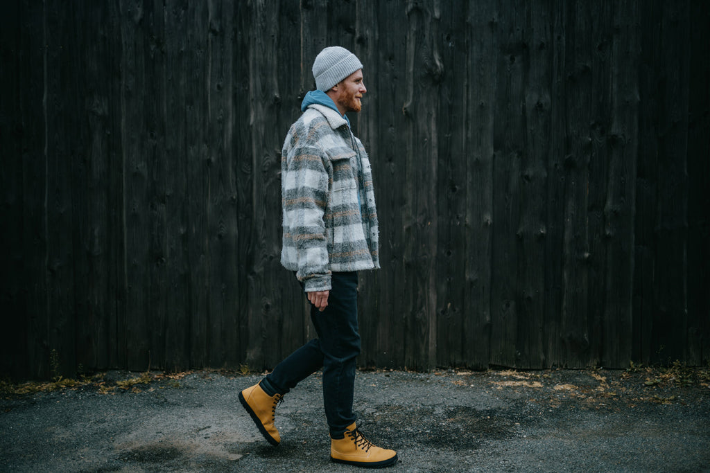 Comfort winter boots Shuma Winter mustard nubuck