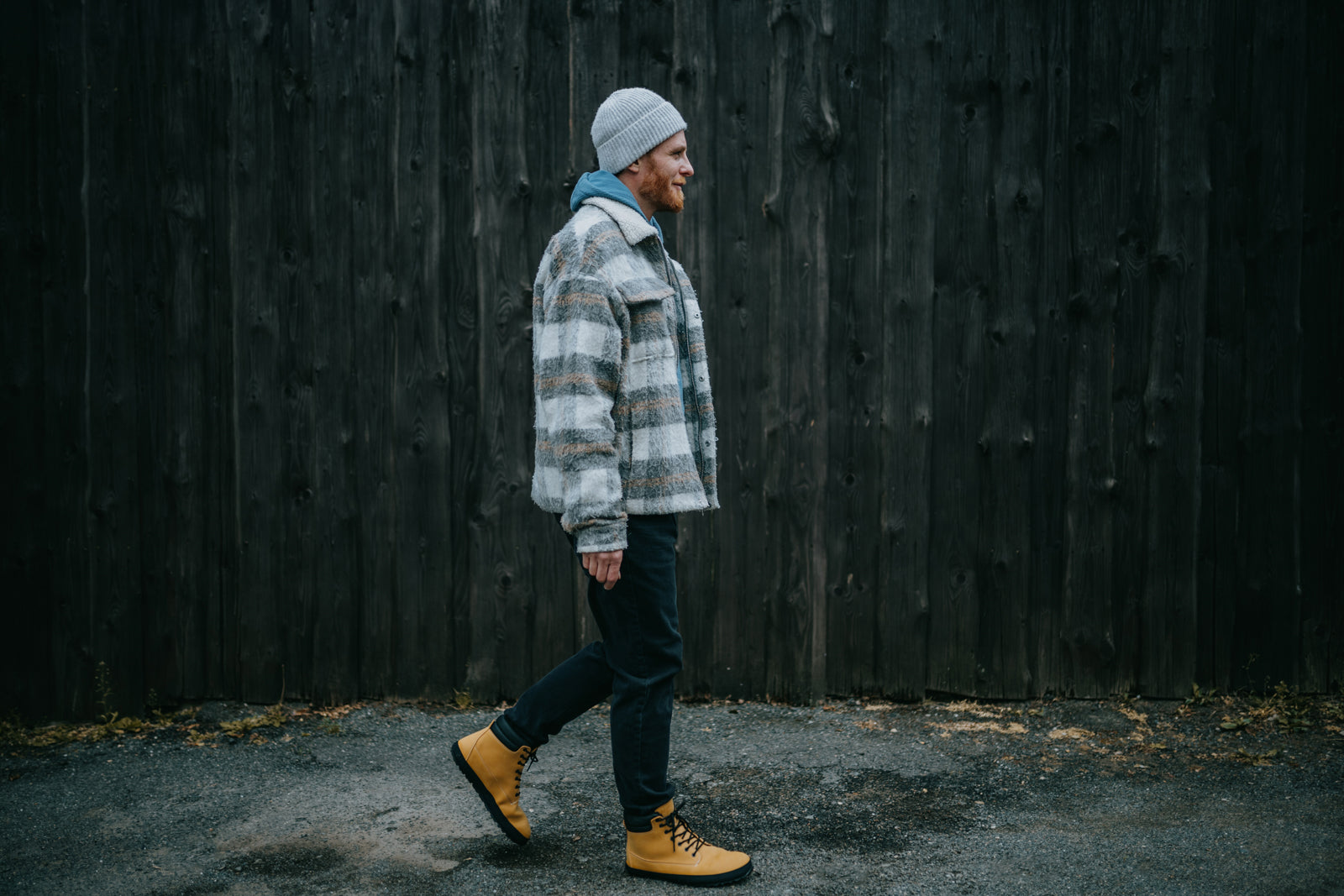 Comfort winter boots Shuma Winter mustard nubuck