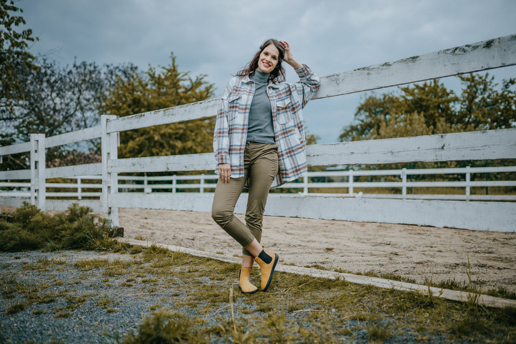 Comfort shoes Chelsea 2.0 mustard nubuck