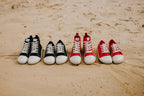 barefoot sneakers Street high-top – Red Hemp